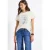 Street One Dames Shirt met print in Wit