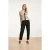 Smashed Lemon Gebreide top met trendy vetersluiting |