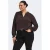ONLY CARMAKOMA rechtvallende top met smockwerk Plus Size – bruin