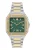 Philipp Plein Watches Analoog horloge ‘ PLEIN EDGE ‘  goud / groen / zilver