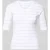 Christian Berg Woman T-shirt met streepmotief en V-hals