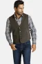Jan Vanderstorm gilet Plus Size TORELL olijfgroen