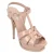Saint Laurent Tribute Patentleren Platform Sandalen Beige