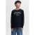 JACK & JONES JUNIOR longsleeve met logo – donkerblauw