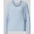 MOS MOSH Gebreide pullover van wolmix met v-hals model ‘THORA’