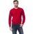 Billionaire Italiaanse Couture Rode Merinowol Heren Trui