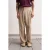 Heren hoge taille wijde been gebreide broek