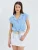 MixRay Blouse  lichtblauw