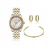 Set van horloge en oorbellen voor dames Marc Lauder Tirana