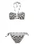 ONLY Bikini ‘ONLJULIETTA-MARSEILLE’  zwart / wit