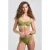 America Today niet-voorgevormde beugel bikinitop Agnes met textuur olijfgroen