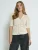 Peppercorn Gebreid vest ‘Hady’  wolwit