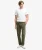 Superdry & Co Merchant Cord Broek met Trekkoord Rechte Pasvorm Green