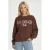 Cars sweater met print – bruin