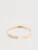 DKNY Oorbellen  goud / transparant