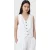 AllSaints Aleida Tri Waistcoat White