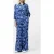 French Connection Isla Celaya Straight Trouser Blue Multi