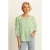 Expresso blouse lichtgroen broderie