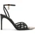 Steve Madden Peepshow Sandals Black Patent