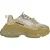 Balenciaga Triple S Doorzichtige Zolen Sneakers in Witte Polyester