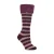 Dames Multikleur Gestreepte Patroon Lange Wellington Boot Thermosokken