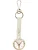 Carlo Colucci Sleutelhanger ‘Covre’  crème / goud