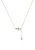 faina Ketting  goud / rosa / transparant