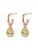 Hey Happiness Oorbellen ‘August Birthstone’  rose-goud
