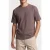 Calvin Klein Cozy Flatback Rib Short Sleeve Tee Cherry Taupe