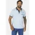 Jan Vanderstorm regular polo Plus Size GILGI lichtblauw