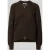 Smith and Soul oversized gebreid jack met gaatjesmotief model ‘Bomber’