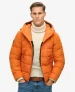 Superdry Mannen Expedition-pufferjas met Capuchon Oranje