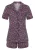 s.Oliver Korte pyjama  donkerblauw / pastelgroen / oranje / oudroze