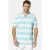 Babista regular gestreepte T-shirt MALDOR turquoise