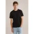 WE Fashion regular T-shirt zwart – (set van 3)