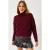 Textuur Turtleneck Cropped Trui