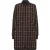 Ilse Jacobsen 10 Art06tartan Padded Coat Cashew