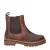 Nelson Kids nubuck chelsea boots cognac