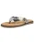 LAZAMANI Teenslipper  zilvergrijs / parelwit