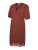 MAMALICIOUS Jurk ‘MLALISA’  roestbruin