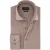 katoenen overhemd Cavallaro beige effen knitted jersey
