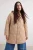 TRENDYOLMİLLA Dames Grijs Effen Lang Oversized Grote maten Jassen