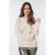 EsQualo Sweater Fringes Light Sand