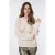 EsQualo Sweater Fringes Light Sand