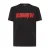 DSquared2 Heren Horror Logo T-Shirt (Zwart, Rood)