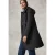 Cecil Dames 2-in-1 trenchcoat in Zwart