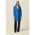 Oltre Long Coat In Drap Light Blue