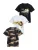 Next Shirt  goud / zwart / wit