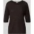 milano italy Regular fit gebreid shirt met alpaca-aandeel en 1/2-mouwen