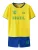 NAME IT Set  royal blue/koningsblauw / geel